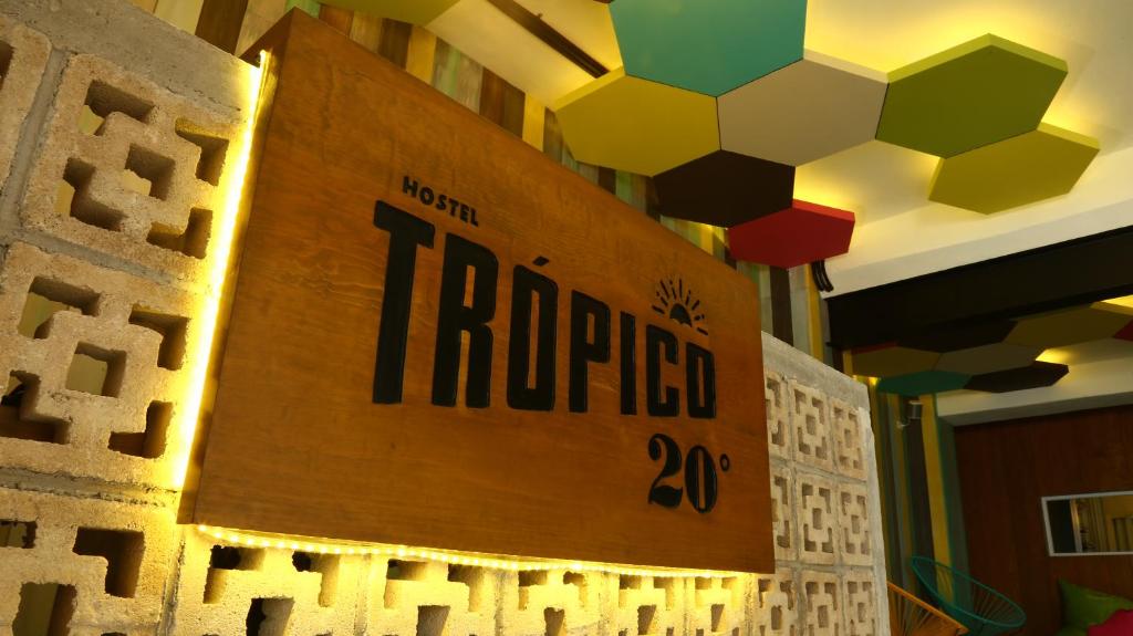 Certifikát, hodnocení, plakát nebo jiný dokument vystavený v ubytování Hostel Frente al Mar Tropico 20º
