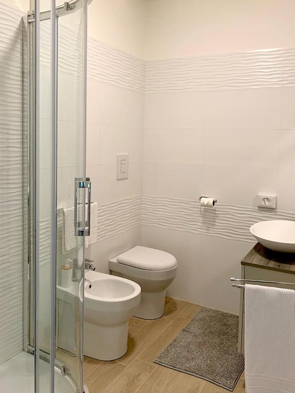 Koupelna v ubytování B&B Villa Paradiso