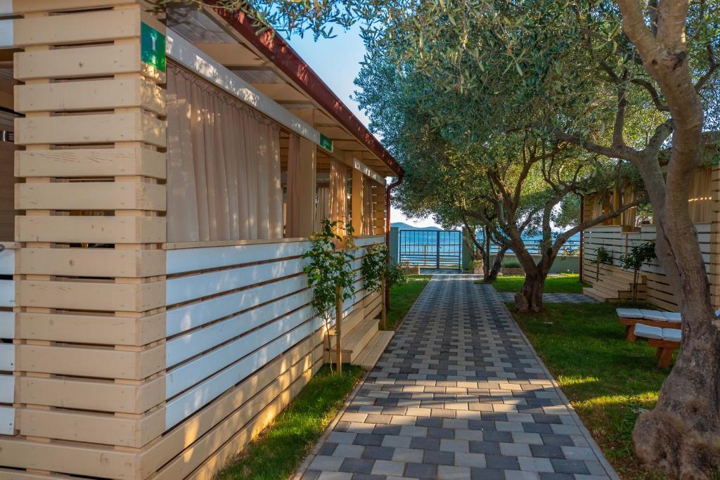 Zahrada ubytování Camp Port