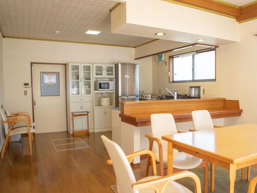 Kuchyň nebo kuchyňský kout v ubytování Guesthouse ENN