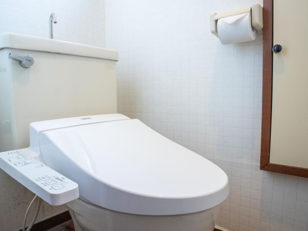 Koupelna v ubytování Guesthouse ENN