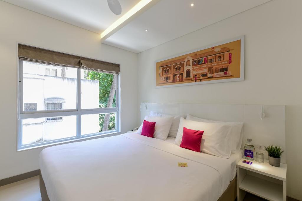 Postel nebo postele na pokoji v ubytování Hotel Centro