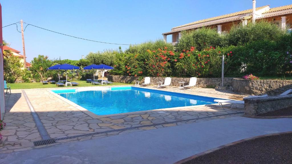 Bazén v ubytování Elite Corfu - Adults Friendly nebo v jeho okolí