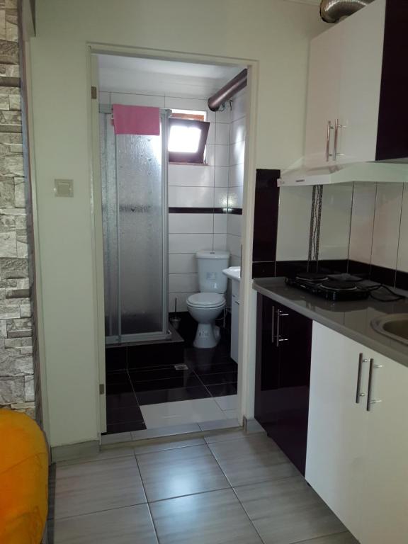 Koupelna v ubytování Apsa Butik Hotel