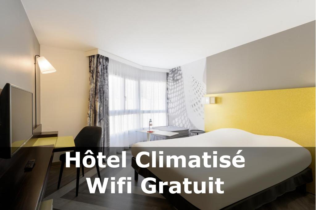 Postel nebo postele na pokoji v ubytování Ibis Styles Nice Centre Port