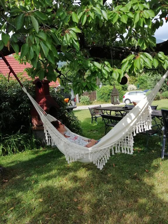 Zahrada ubytování Landhaus Egger