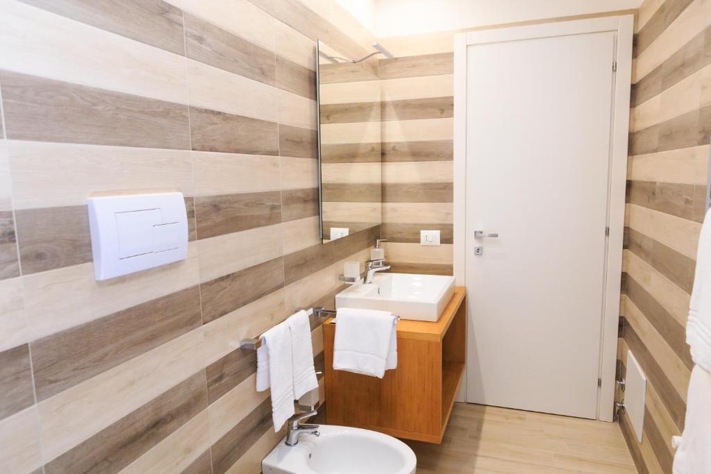 Koupelna v ubytování Vignadonica Resort