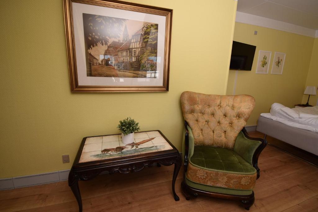 Posezení v ubytování Danhostel Frederikshavn City