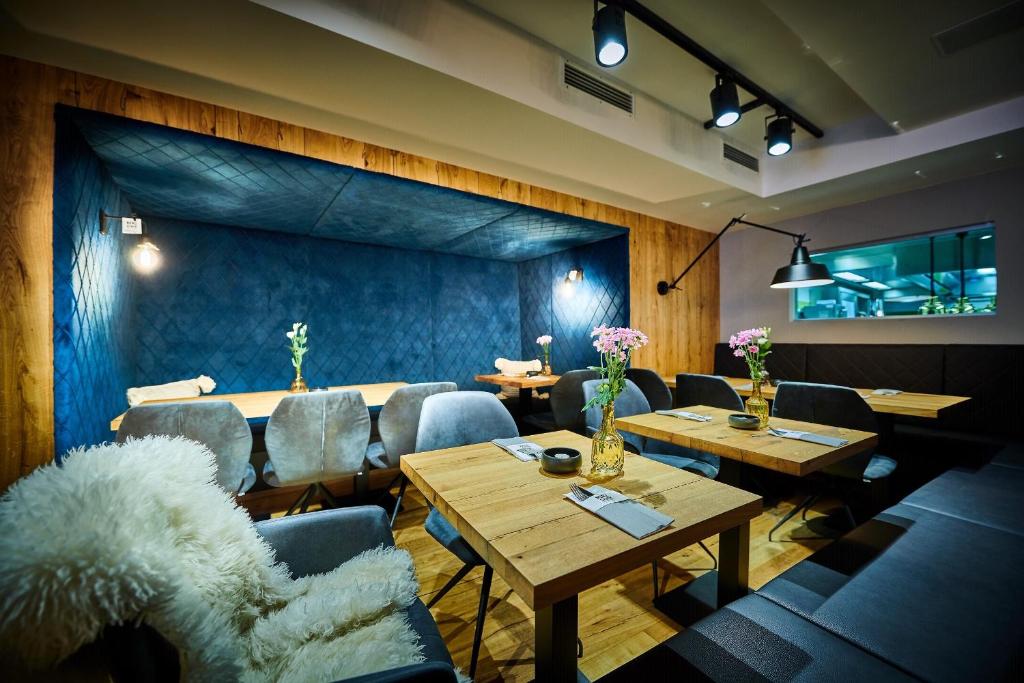 Posezení v ubytování Hotel & Restaurant Herzstück Waldkirchen