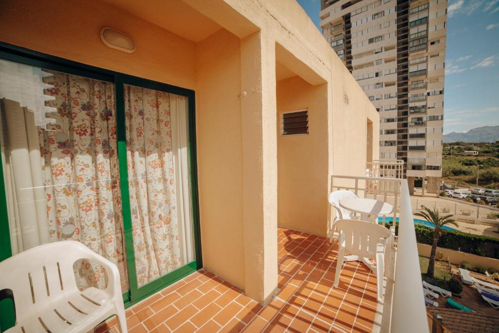 Balkón nebo terasa v ubytování Apartamentos Palm Court