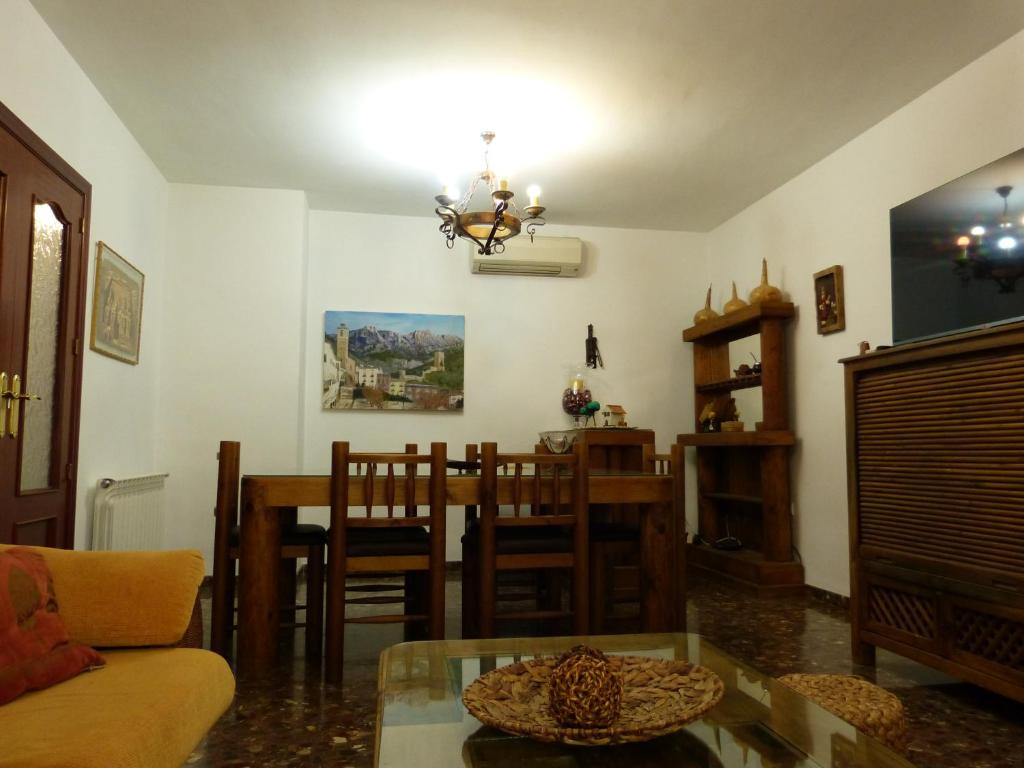 Posezení v ubytování Casa La Antigua Almazara