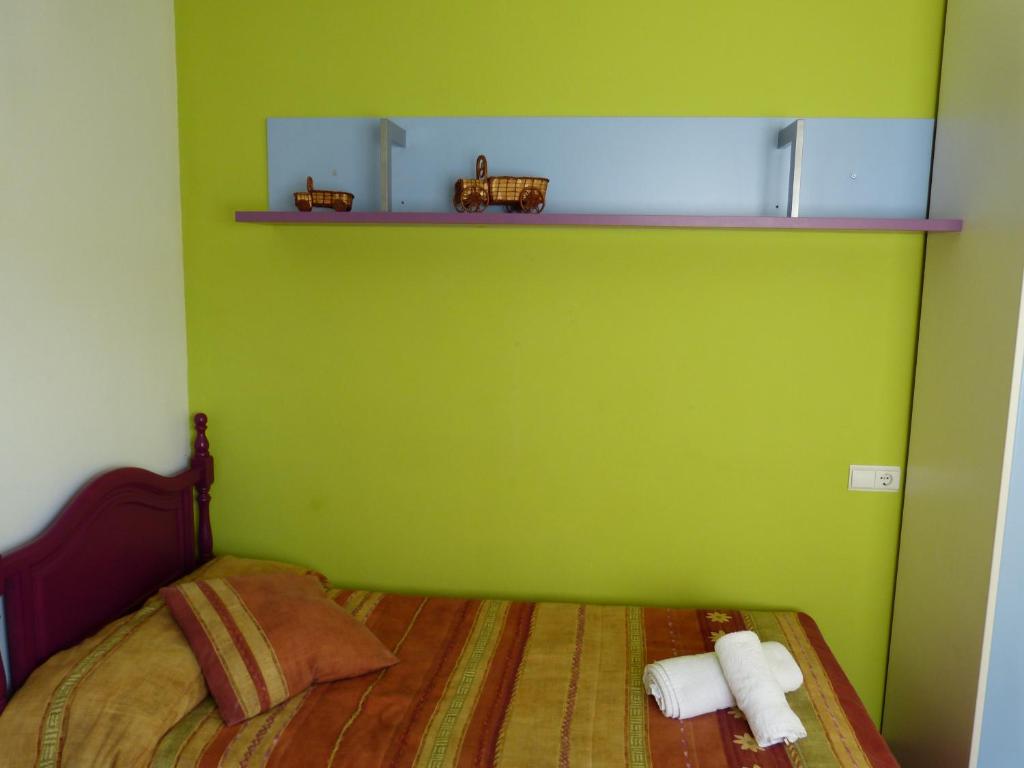 Postel nebo postele na pokoji v ubytování Casa La Antigua Almazara