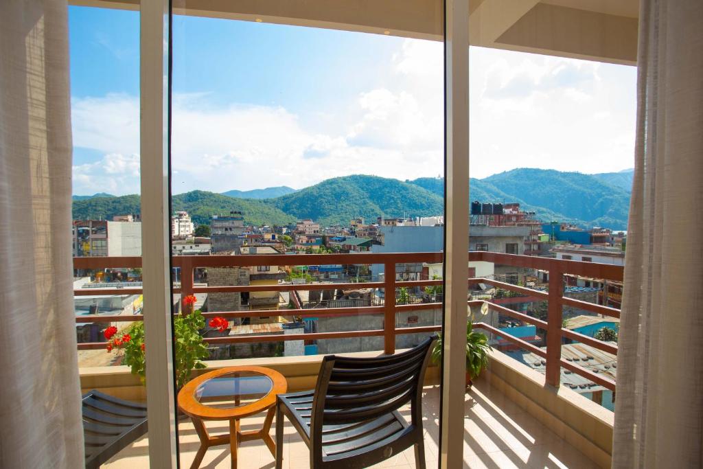 Landskap semula jadi dekat dengan hotel