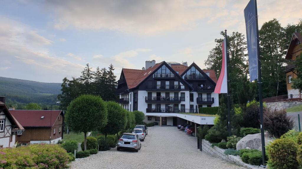 Budova, v ktorej sa apartmán nachádza