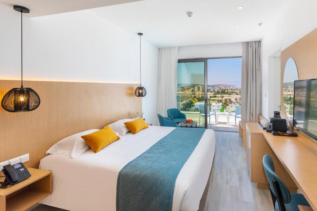 Leonardo Crystal Cove Hotel & Spa – Adults only - Dubbele Of Dubbele Kamer Met Uitzicht Op De Zijzee