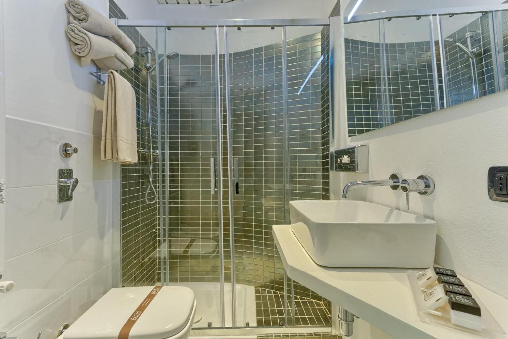 Koupelna v ubytování Agape Hotel AA Hotels