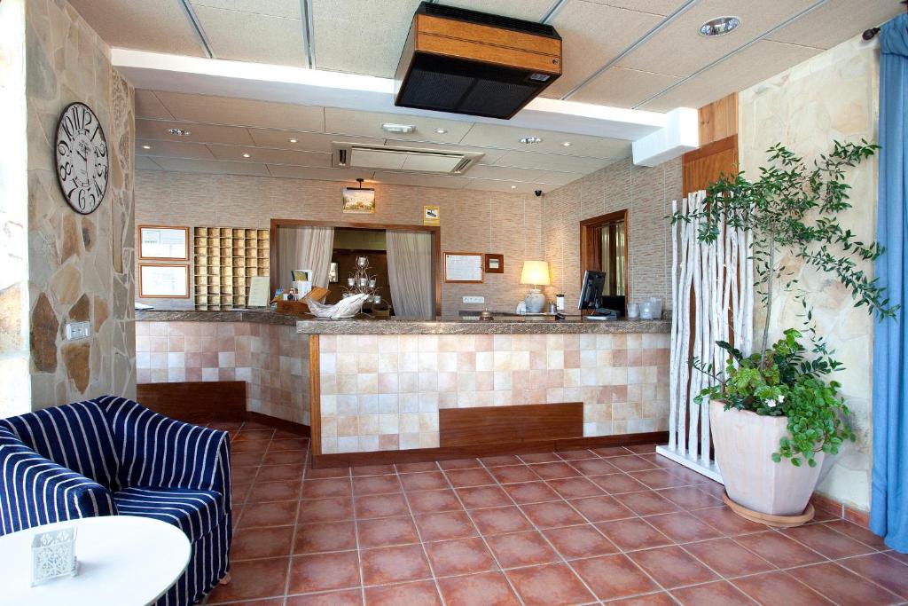 Kuchyň nebo kuchyňský kout v ubytování Hotel & Spa Entre Pinos-Adults Only