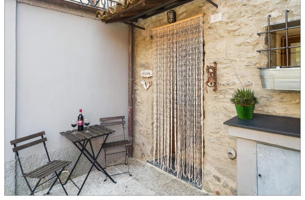 Patio nebo venkovní prostory v ubytování Casa La Rosa