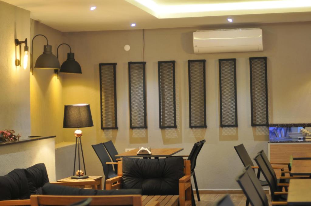 Posezení v ubytování Club Sema Suite Hotel