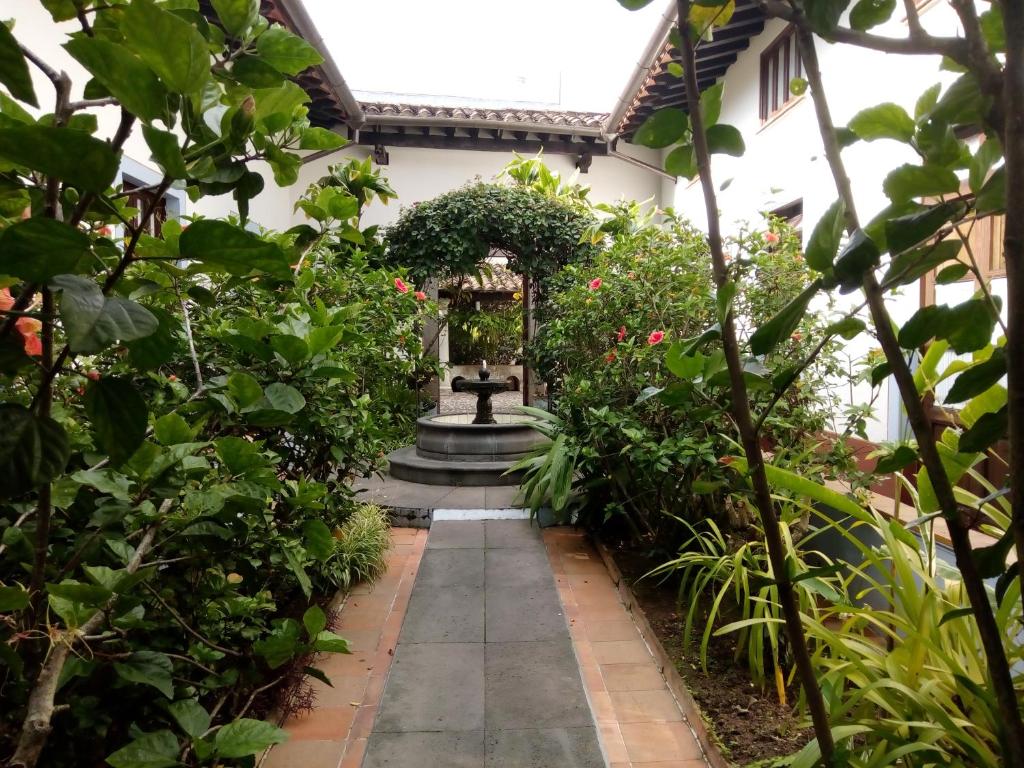 Zahrada ubytování Meson del Alferez Coatepec