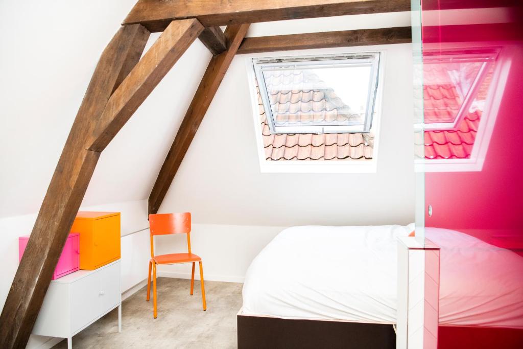 Postel nebo postele na pokoji v ubytování Hotel Bruno
