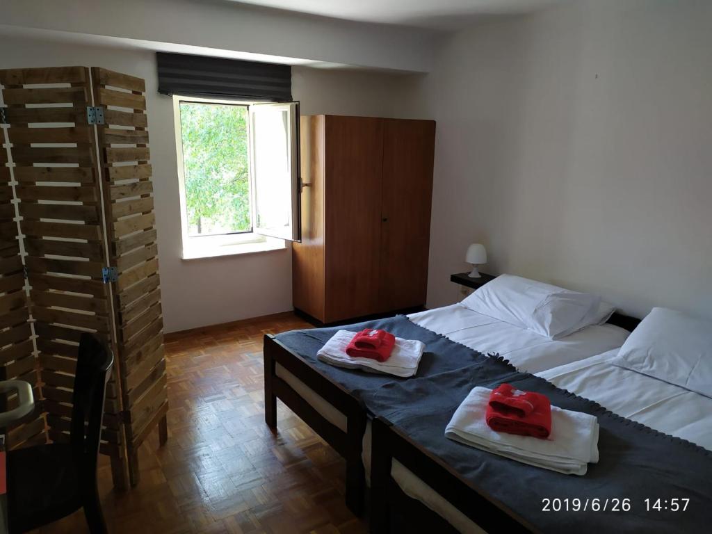 Letto o letti in una camera di Il torchio antico