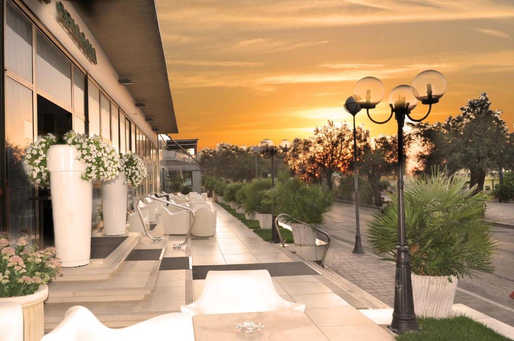 Zahrada ubytování Hotel Spiaggia