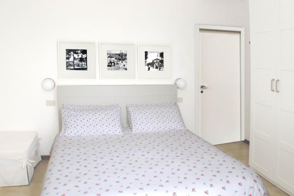 Postel nebo postele na pokoji v ubytování Hotel Spiaggia
