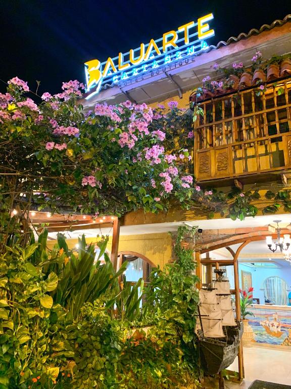 Zahrada ubytování Hotel Baluarte Cartagena Boutique