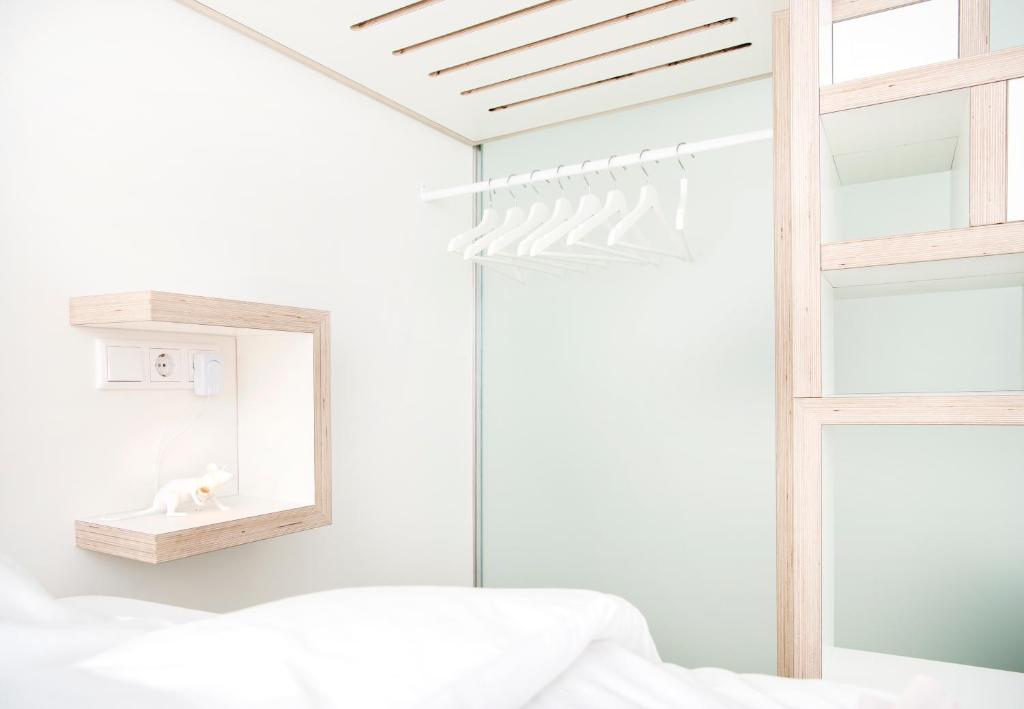 Postel nebo postele na pokoji v ubytování Hotel Bruno
