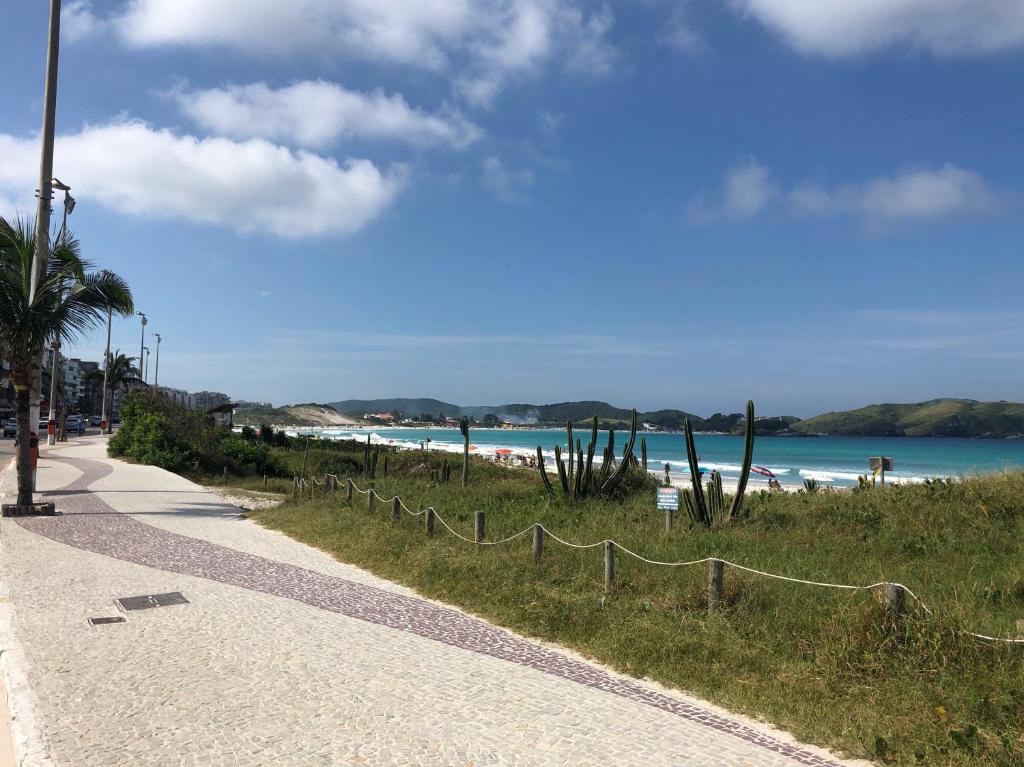  Apartamento em frente à praia