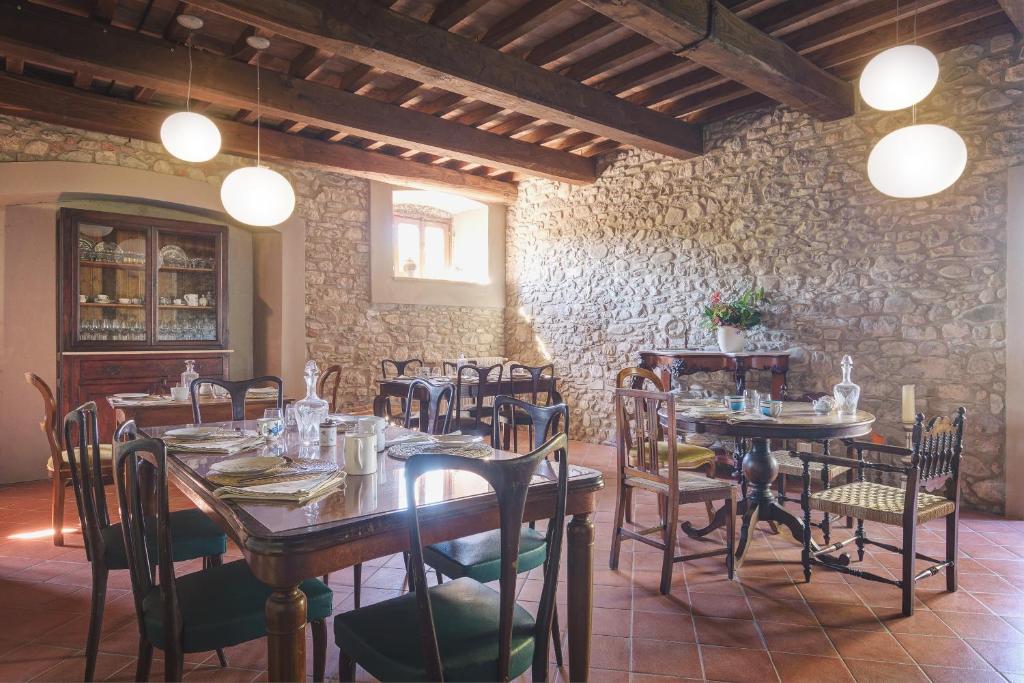 Restaurace v ubytování Palazzo Gatteschi