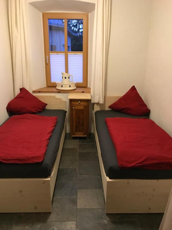 Postelja oz. postelje v sobi nastanitve Kieferhof