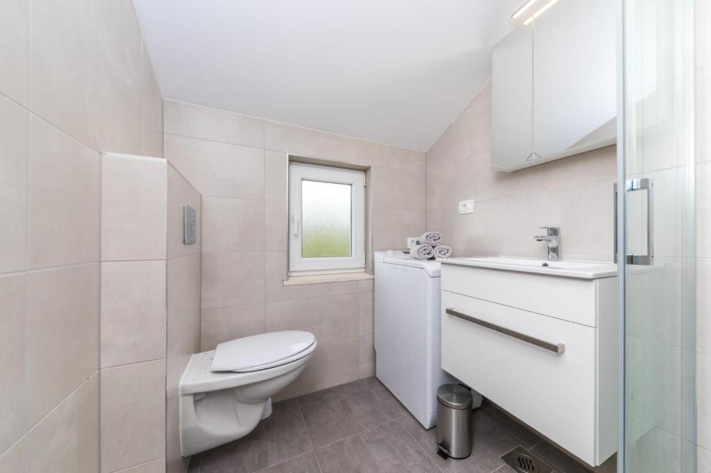 Koupelna v ubytování Sun Apartment Klis