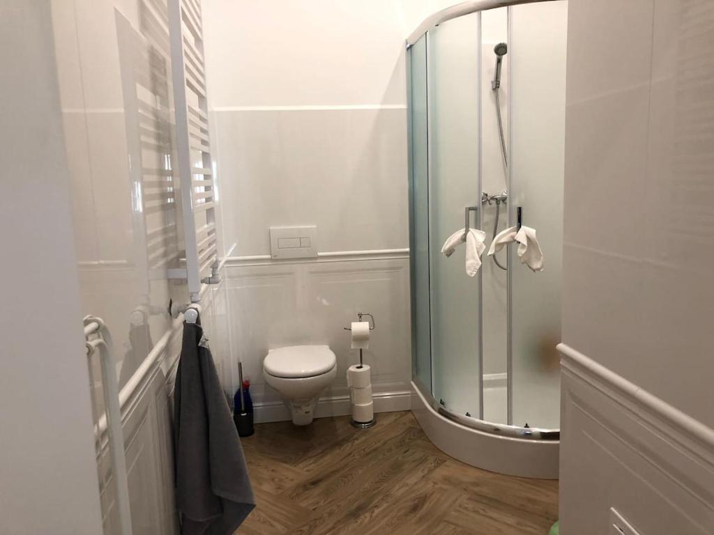 Koupelna v ubytování #VisitLublin Apartments City Center Narutowicza