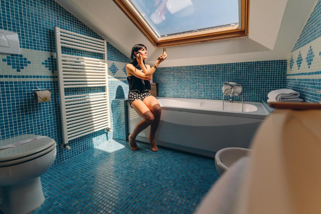 Koupelna v ubytování Exclusive Aparthotel La Reunion