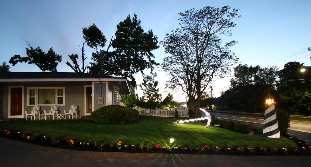 Zahrada ubytování Windrift Motel