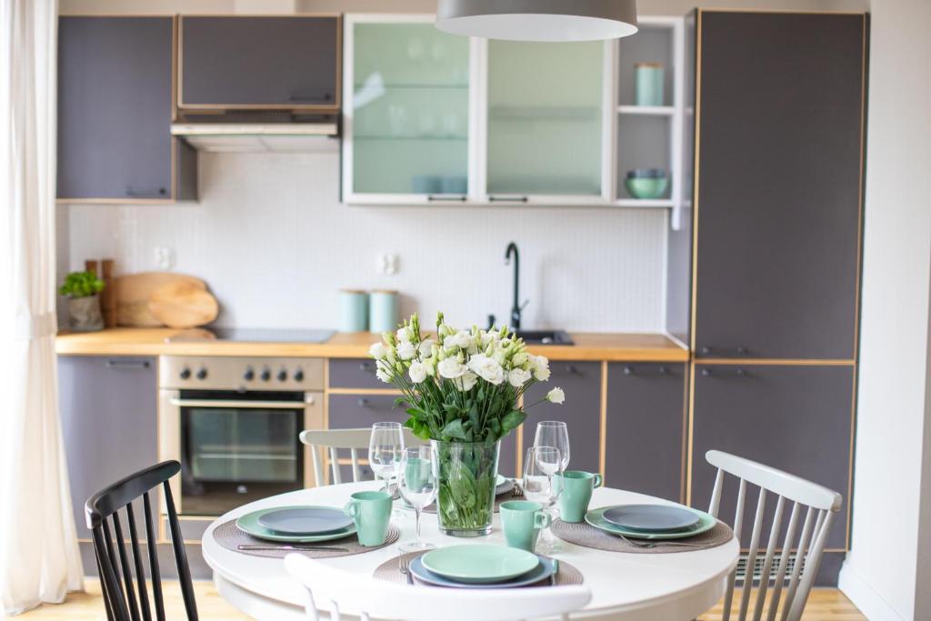 Apartament Miętowy Zakątek Jastrzębia Góra - One-Bedroom Apartment