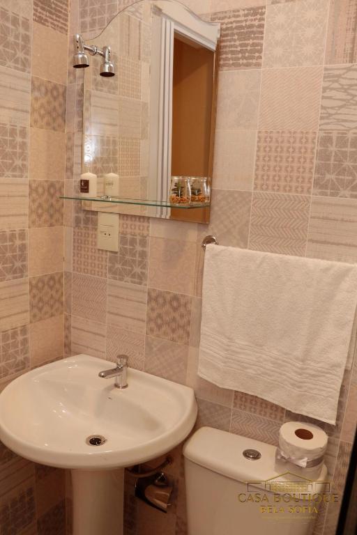 Koupelna v ubytování Casa Boutique Bèla Sofía