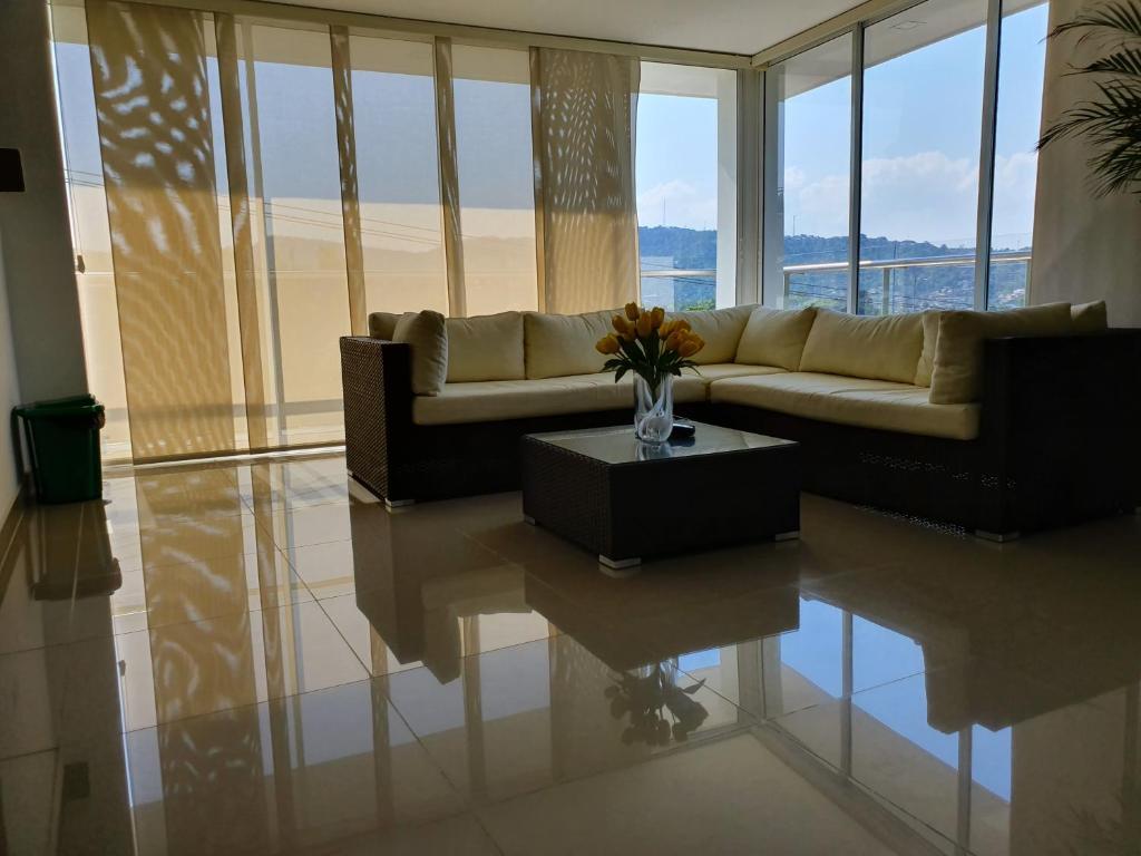 Zona de estar de HOTEL A1 EXPRESS