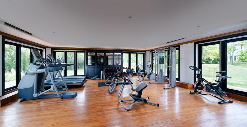Fitness centrum a/nebo fitness zařízení v ubytování The Sanchaya