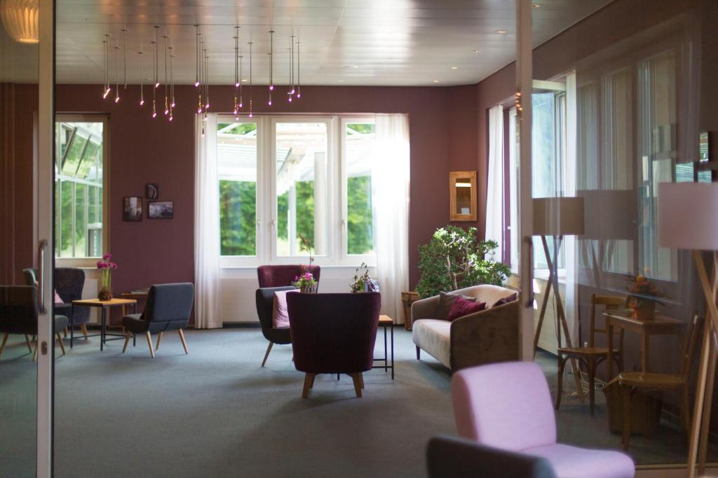 Posezení v ubytování Hotel Ländli