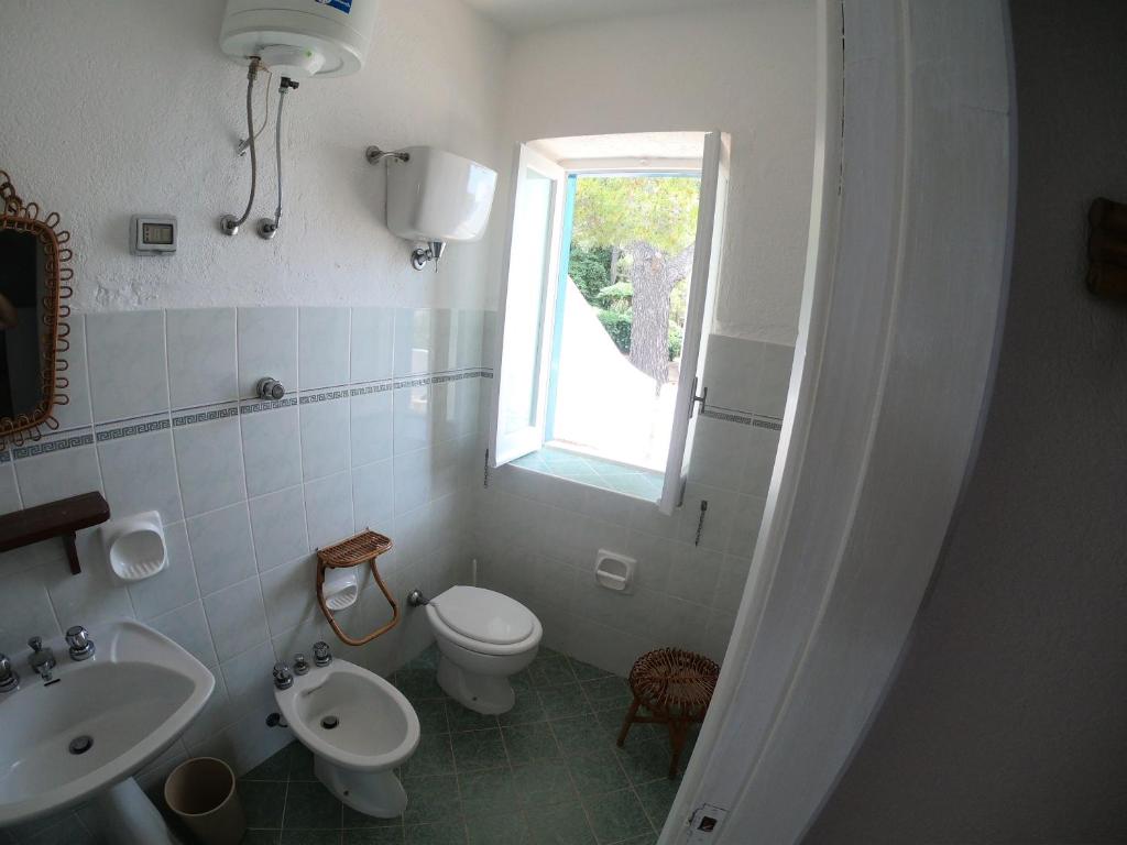 Koupelna v ubytování Residenza Gherly