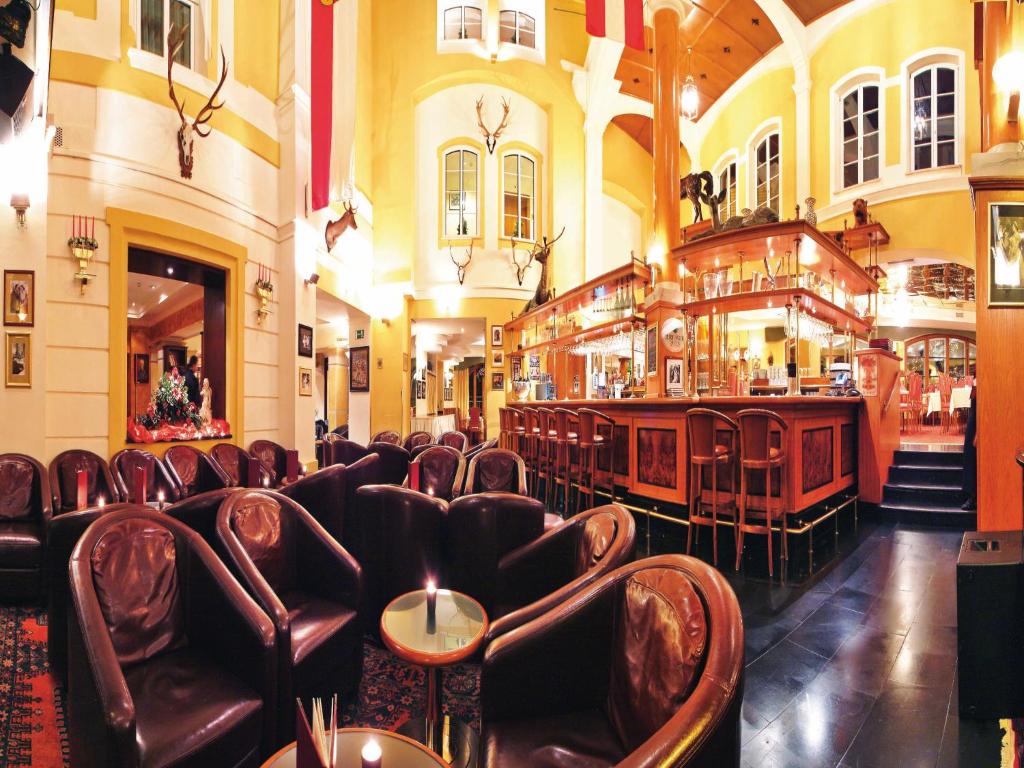 Posezení v ubytování Hotel Salzburger Hof