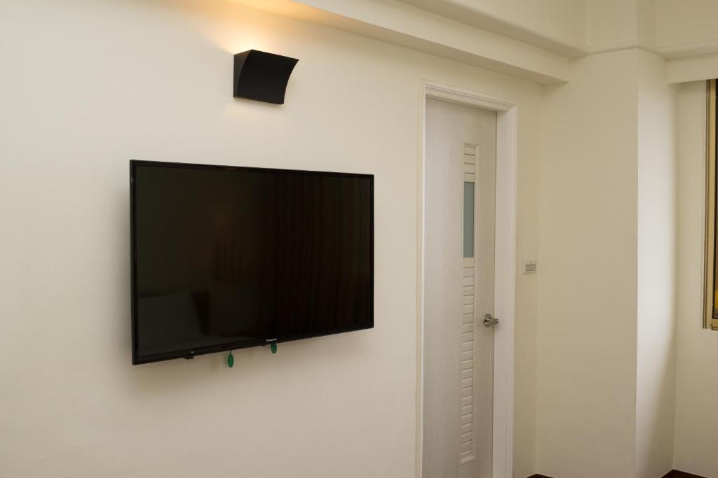 TV a/nebo společenská místnost v ubytování Bowa Hotel Penghu