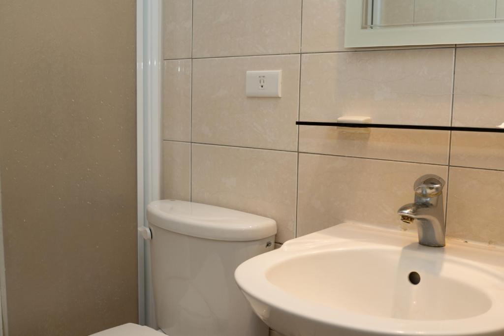 Koupelna v ubytování Bowa Hotel Penghu