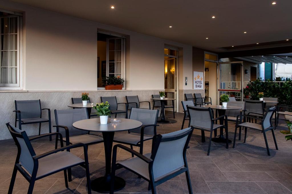 Posezení v ubytování Hotel Biagi & Residence