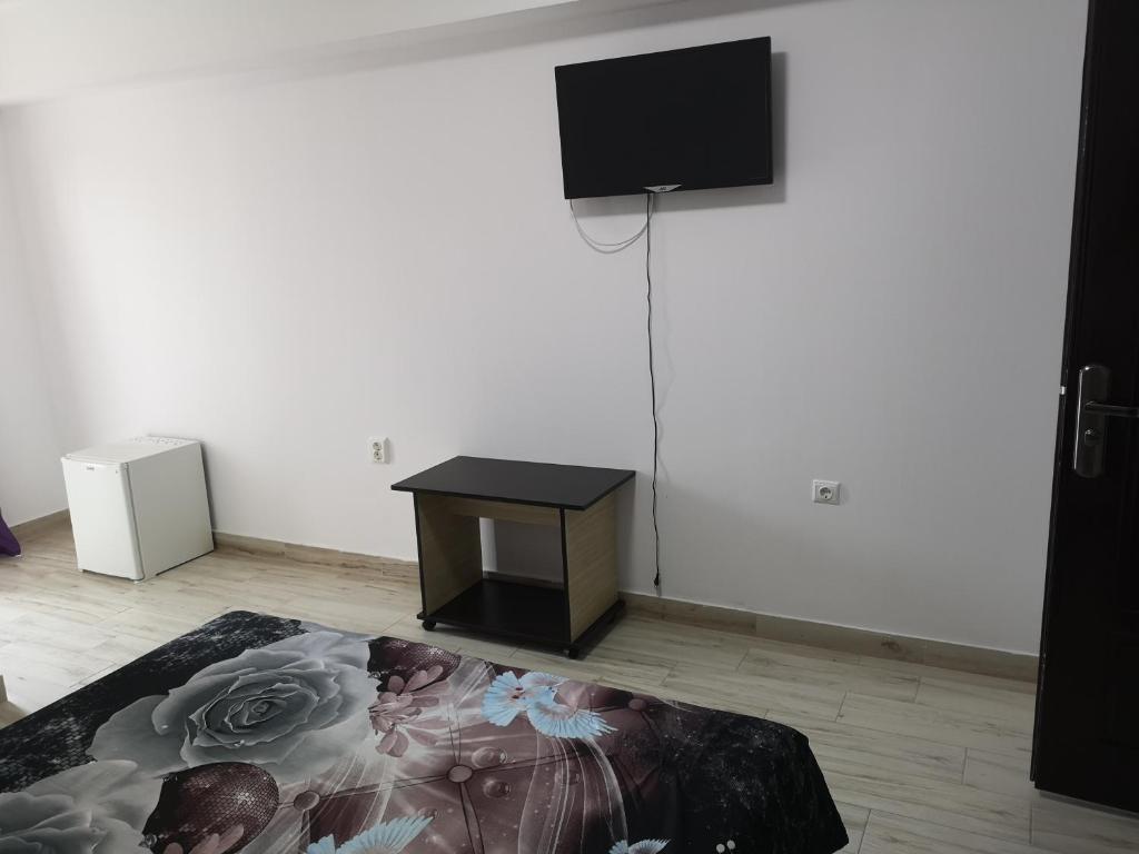 TV a/nebo společenská místnost v ubytování Vila Axel