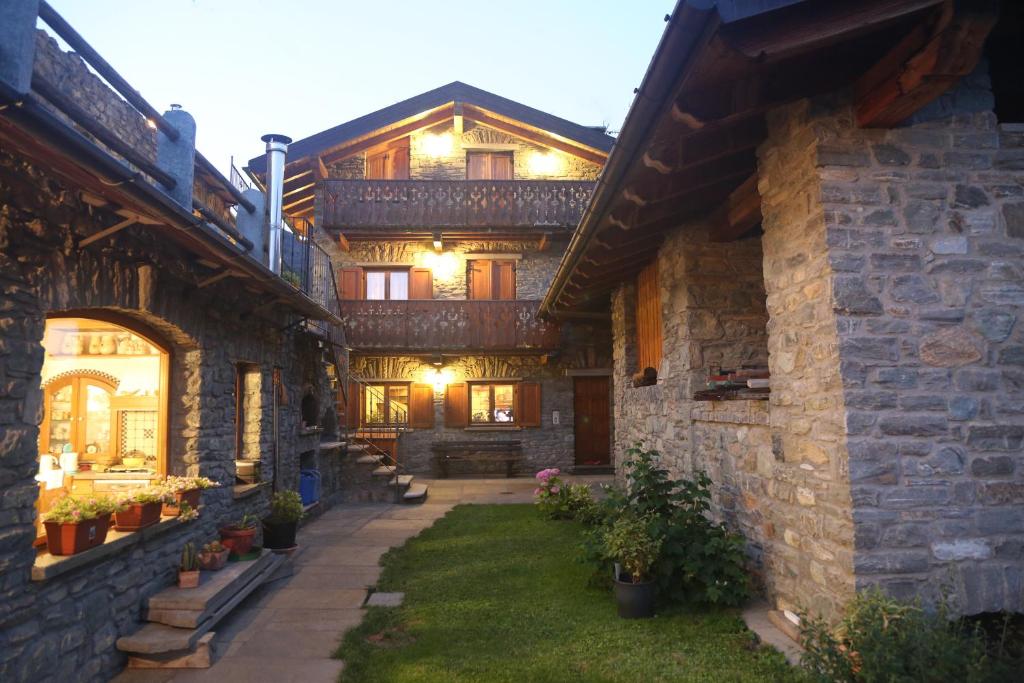 Budova, kde se bed and breakfast nachází