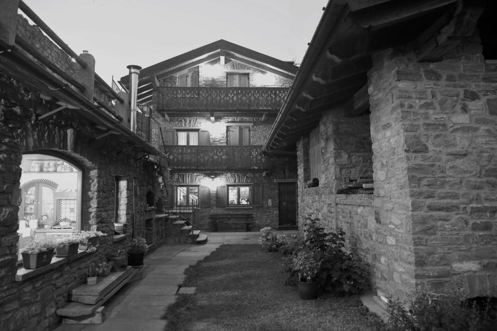 Budova, kde se bed and breakfast nachází